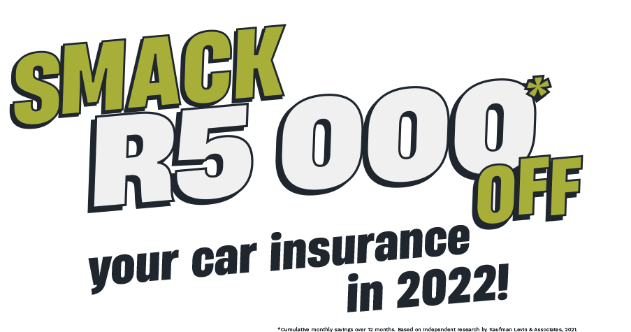 Smack R5000 off your Car Insurance in 2022