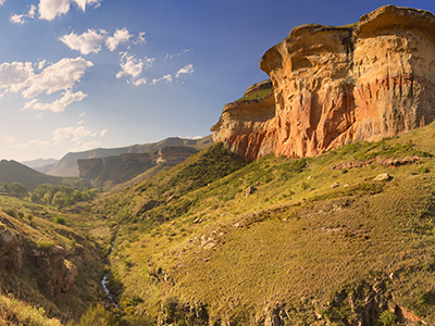 View over the Golden Gate Highlands, Free State
