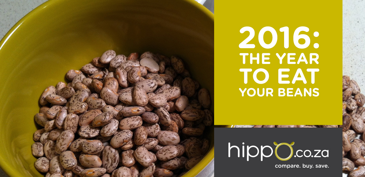 Hippo.co.za | 2016: The Year to Eat Your Beans