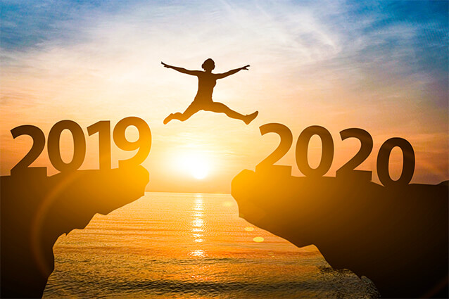 Jumping from 2019 to 2020