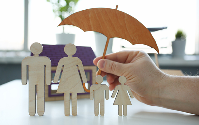 Illustration of a family getting the most out of their life insurance policy