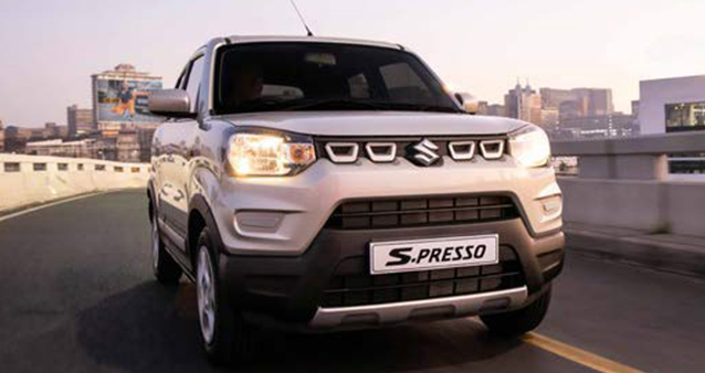 Newest arrival Suzuki S Presso tops list of South Africas cheapest new car to insure, drives on the highway