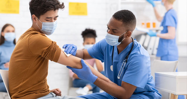 a man gets covid-19 medical treatment, which is covered as a PMB