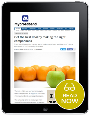 Mybroadband.co.za #ComparisonDonts
