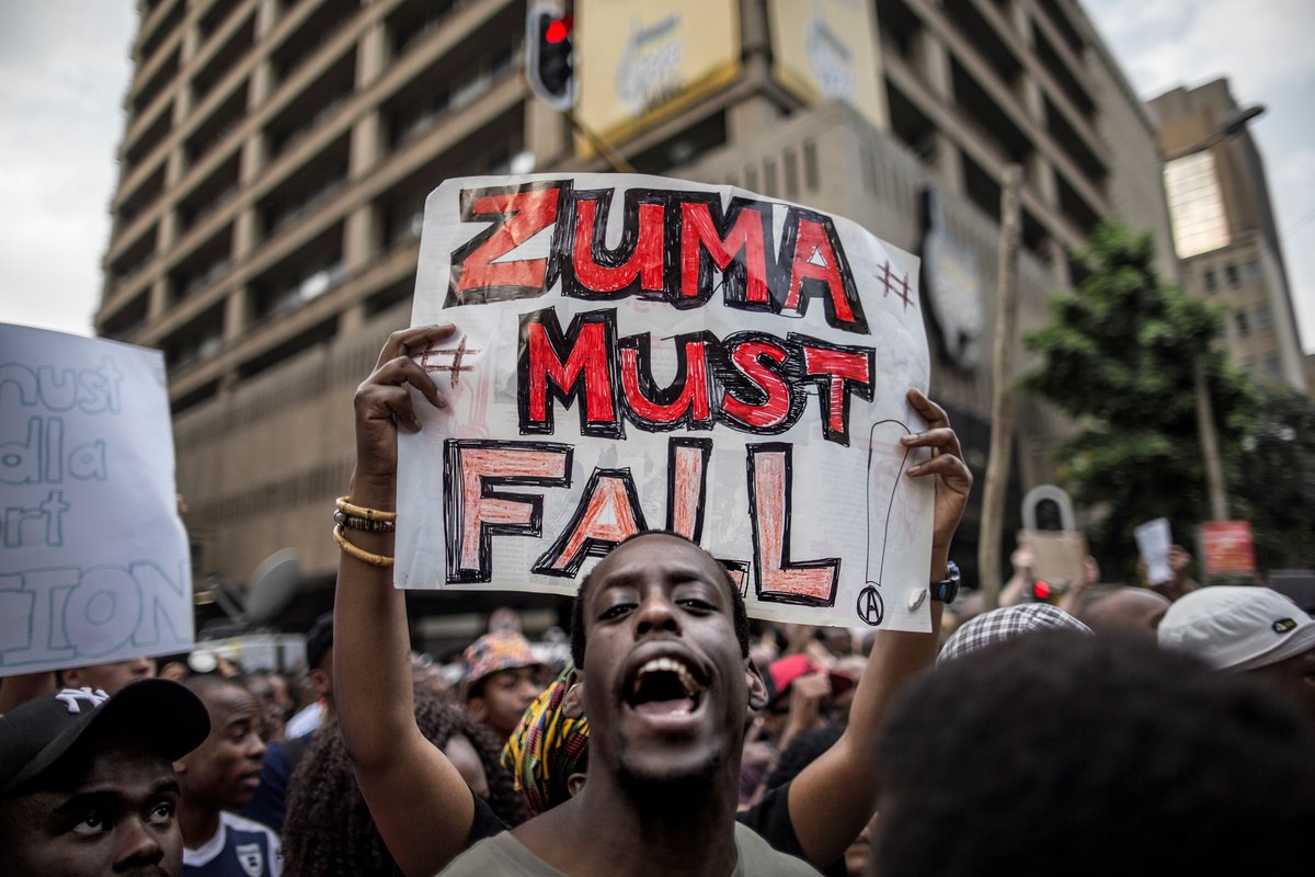 Zuma Must Fall Banner | Business Insurance News | Hippo.co.za