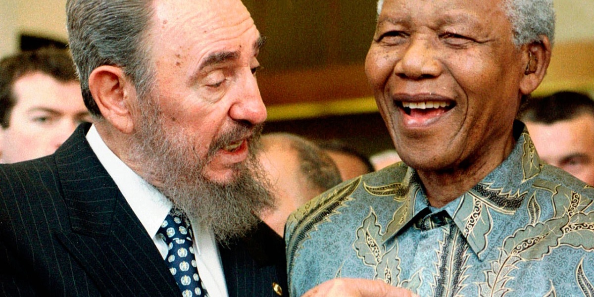 Fidel Castro and Nelson Mandela | Funeral Cover | Hippo.co.za