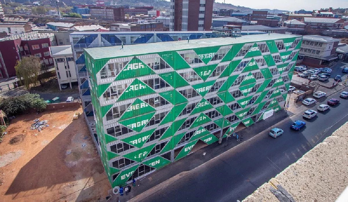 Johannesburg’s New Container Homes Open in Maboneng