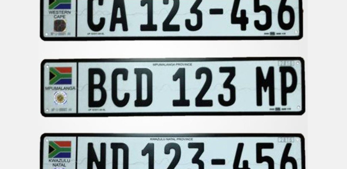    New Number Plates for South Africans | Car Insurance News | Hippo.co.za