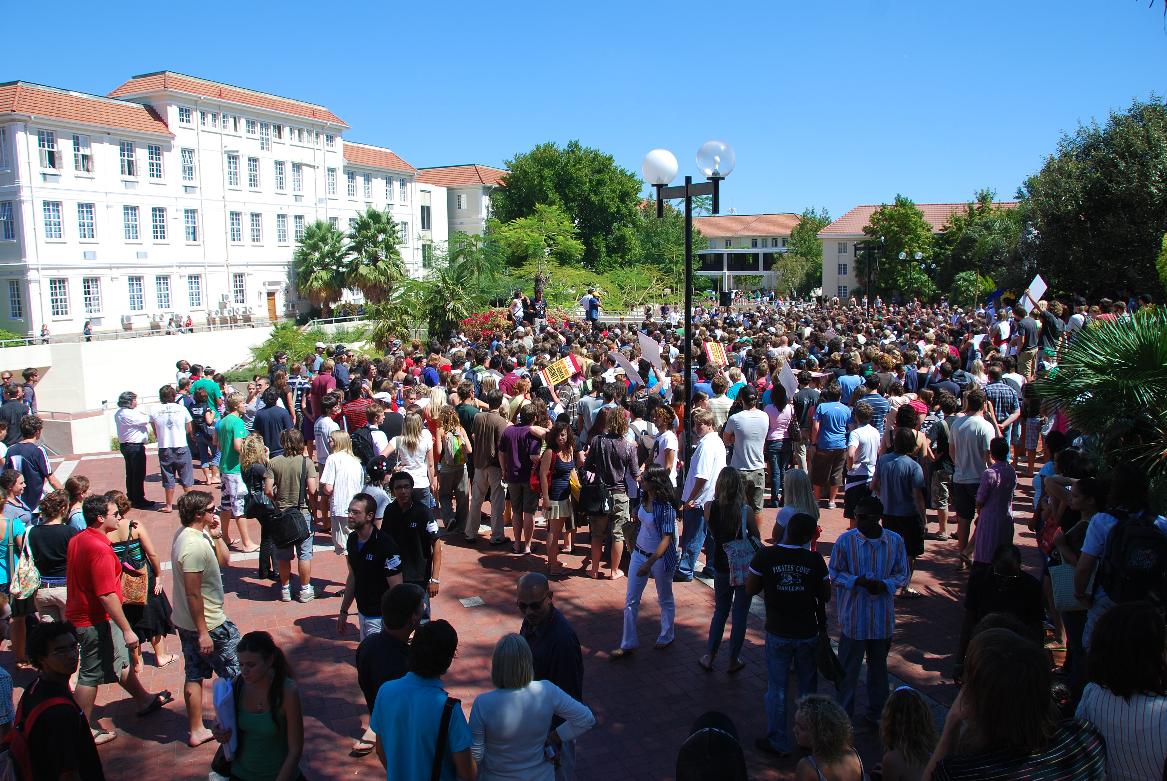 SA Student Housing Crisis| Stellenbosch March