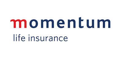 Momentum + Life insurance Logo