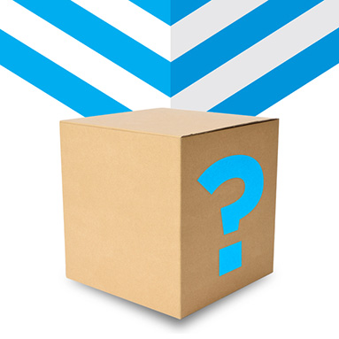 A box with a question mark on it | Our products | Hippo.co.za partner