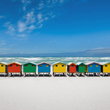 Muizenberg in Cape Town.