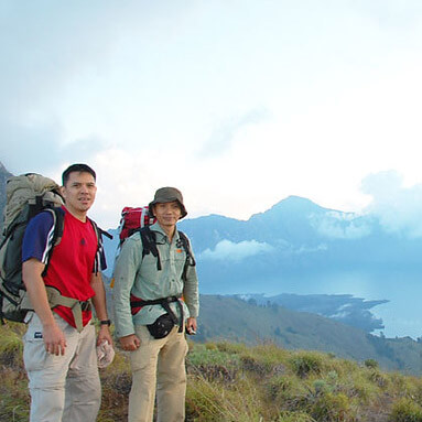  ImMen trekking on Mount Rinjani, Indonesia