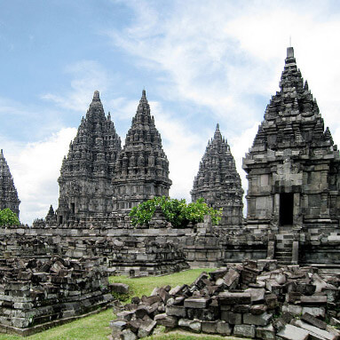 Prambanan Hindu Temple in Indonesia