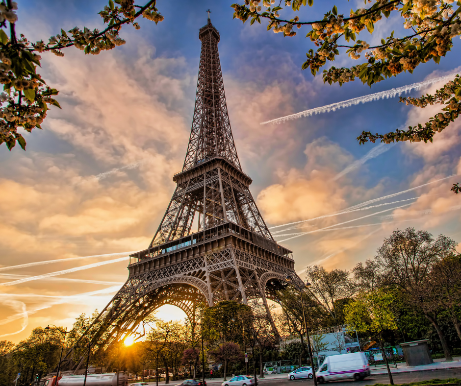 The Arc de Triomphe de l'Étoile monuments in Paris, France