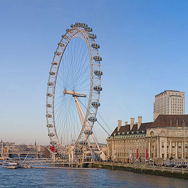 London Eye at County Hall.