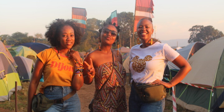 Thobeka "Thobi" Rose experiences camping with her girls