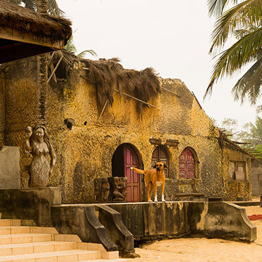 Small yellow boat on the beach. Small yellow boat on the beach.